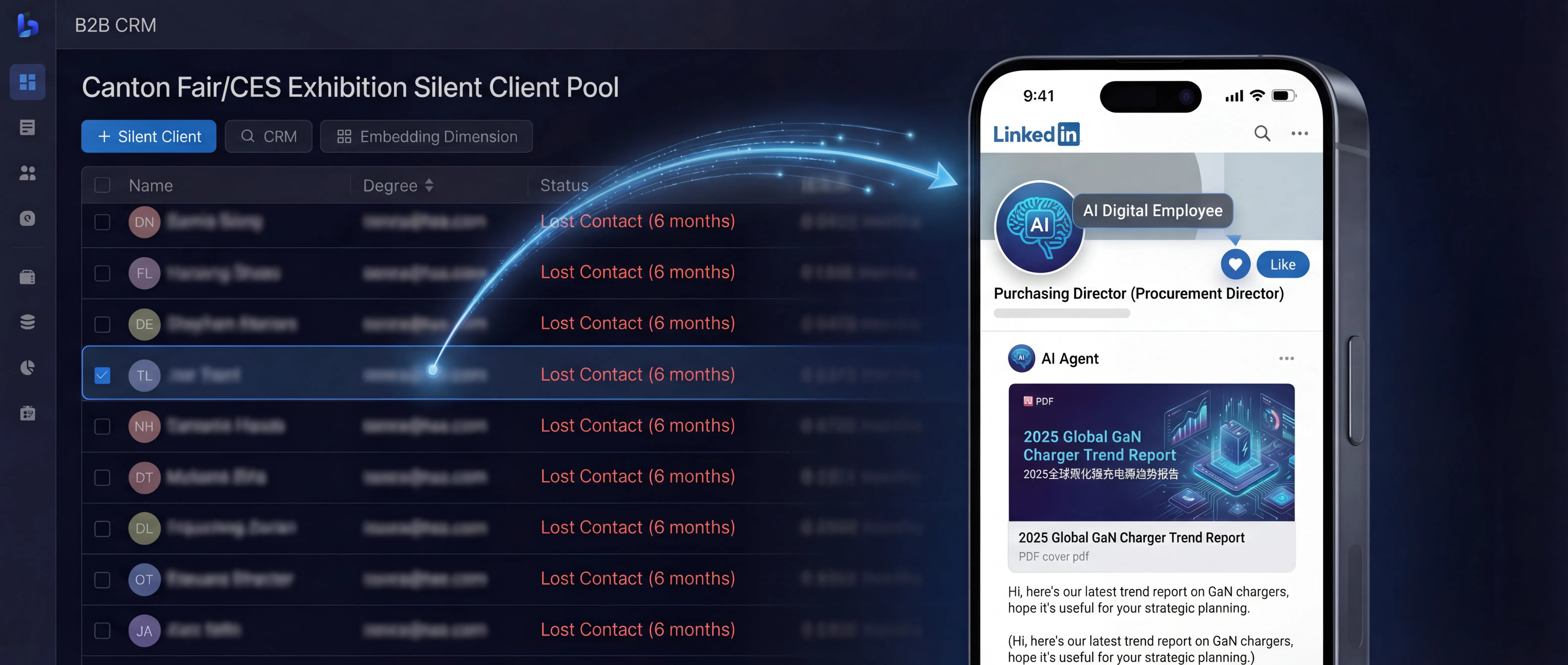 Reactivating dormant leads